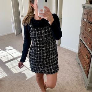 Abercrombie and Fitch Tweed Shift Mini Dress
